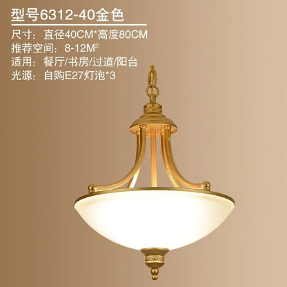 American Home Retro Lamp Ceiling Chandelier