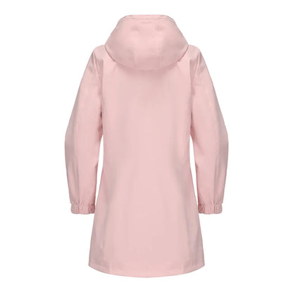 Spring Women's Hooded Long Jacket, Size S-3XL