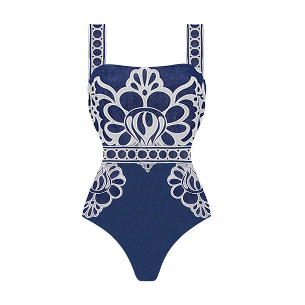 Women Swimwear 2PC Cover-up Swimsuit