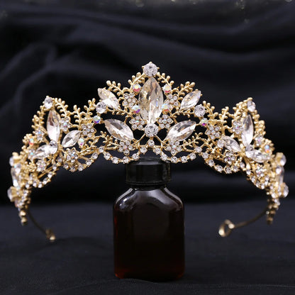 Bridal Luxury Crystal Tiara For Women