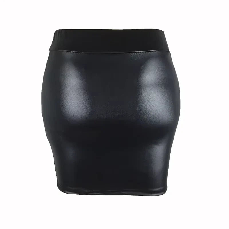 Women Summer Mini Skirts High-waist Slim Fit Hip Pencil Skirts