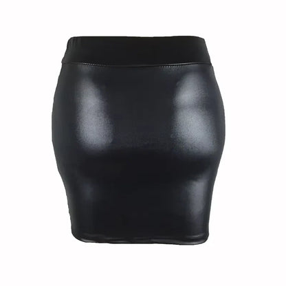 Women Summer Mini Skirts High-waist Slim Fit Hip Pencil Skirts