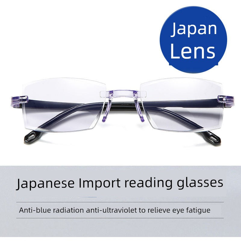 Fashion Blue Light Reading Glasses TR90 Light Anti-Radiation Men & Women Anti-Fatigue Presbyopic Glasses