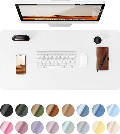 Leather Waterproof Desk Pad Protector