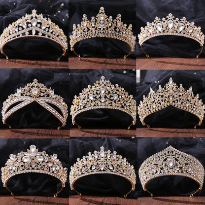 Bridal Luxury Crystal Tiara For Women