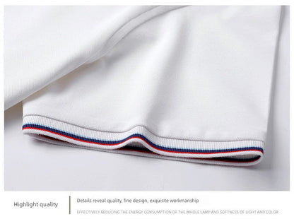 Men/Women Shirt Short-Sleeved and Long-Sleeved Casual Polo T-shirts