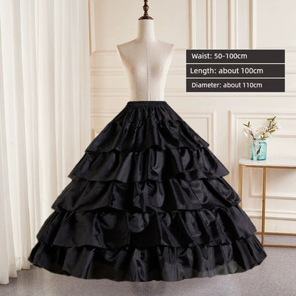 Mid Length Long Length Lolita Dress Inner Wear Wedding Dress Underskirt
