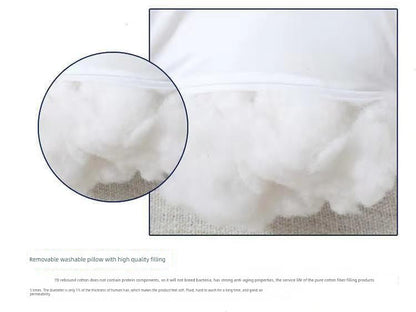 Luxury Hotel Room Removable and Washable Pillow Bed Cushion Cover & Bed Runners