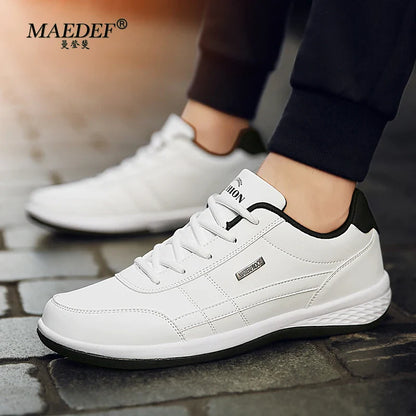 Men's Leather Waterproof Casual Comfortable shoes