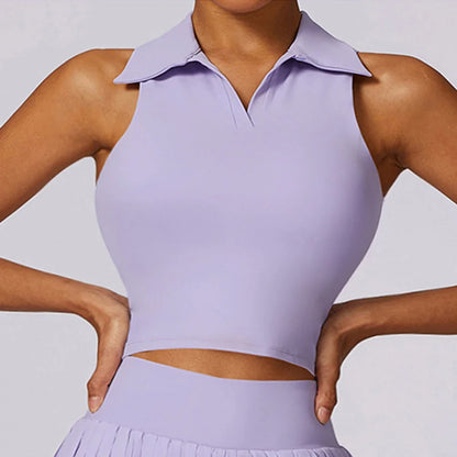 Women Gym Yoga Set Workout Sportswear Fitness Shirts Tracksuit High Waist Skirts Top Suit