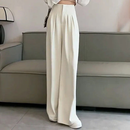 Women's Ultra High Waist Wide Leg Straight Pants