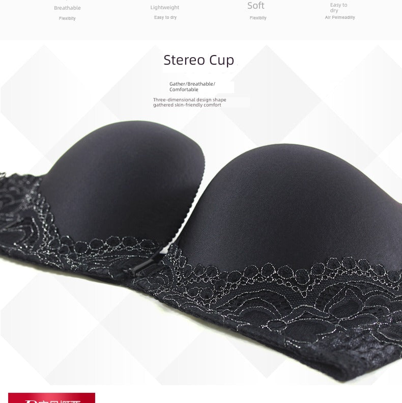 Women Front Buckle Sexy Push up Bra