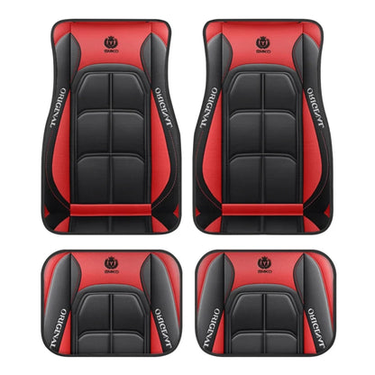 4pcs Y Car Floor Mats - Rug Pads with Non-Slip Backing, Washable, Universal Fit Car Protection Pad Auto Interior Accessories