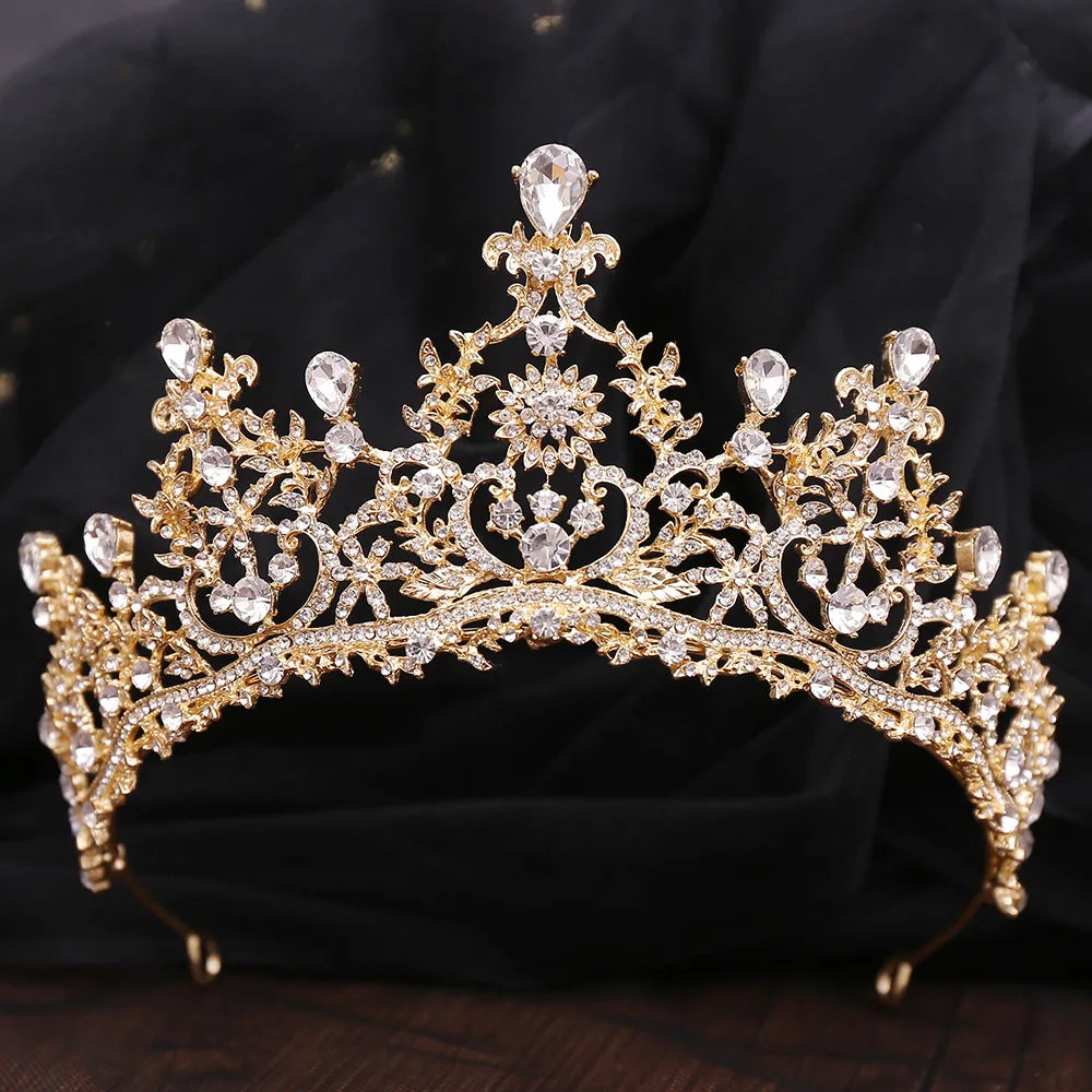 Bridal Luxury Crystal Tiara For Women