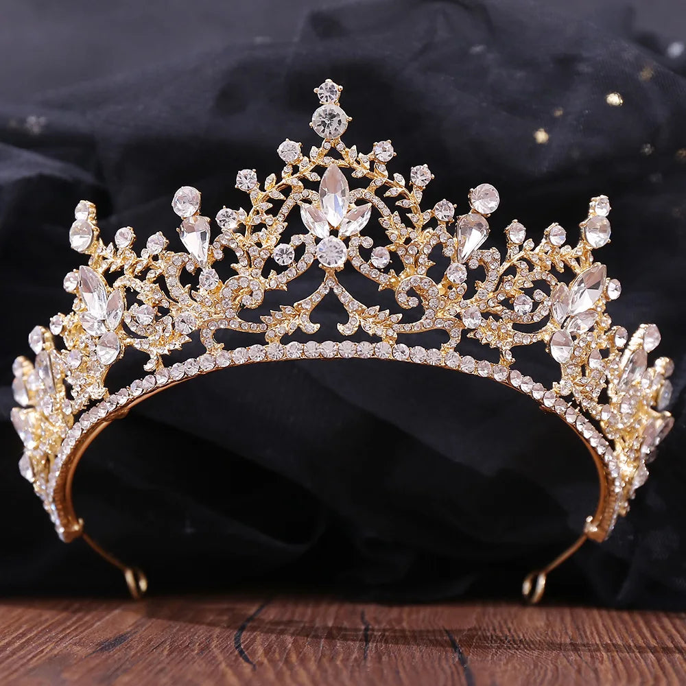 Bridal Luxury Crystal Tiara For Women
