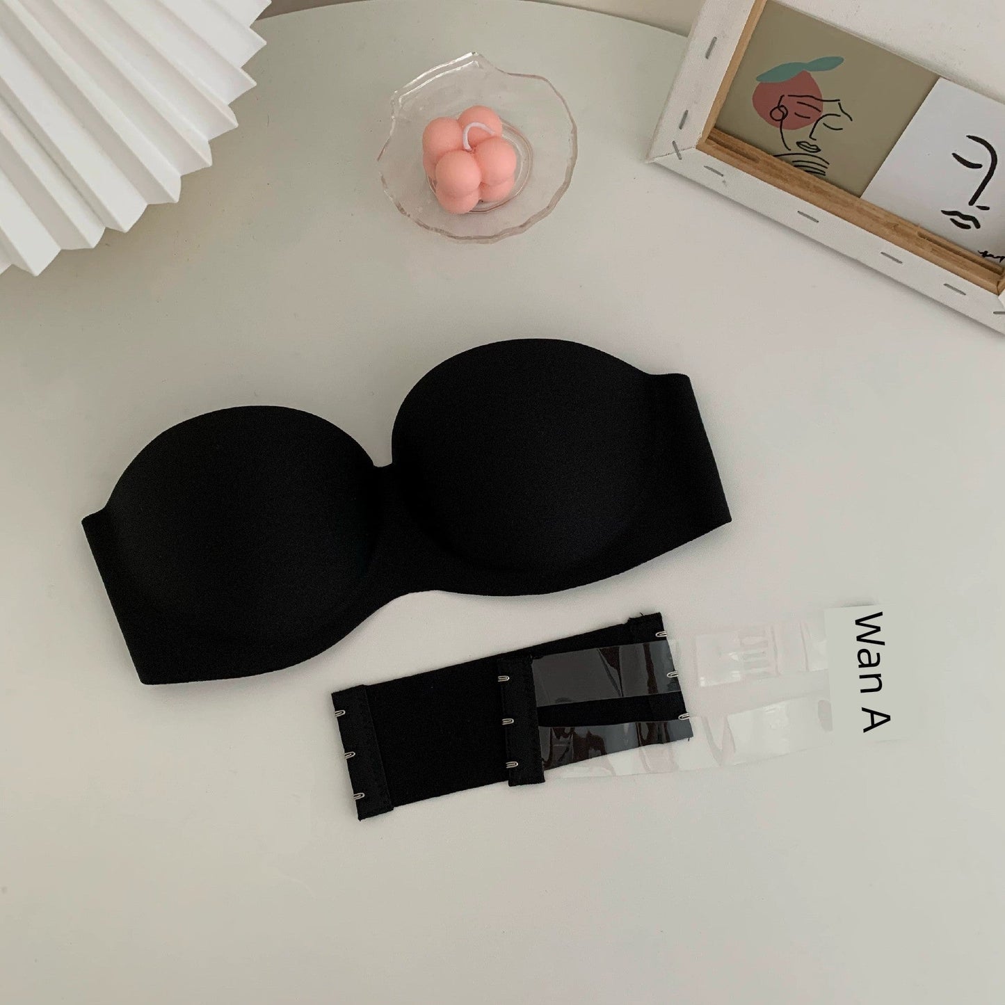 Women's Summer Non-Slip Invisible Back Underwired Bra