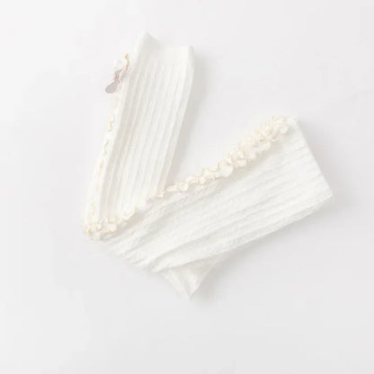 Girls Knitting Rabbit Leggings