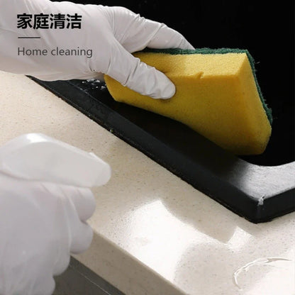100/50/20PCS White Nitrile Gloves Disposable Waterproof Hair Care Tattoos Household Dishwashing Cleaning Tools