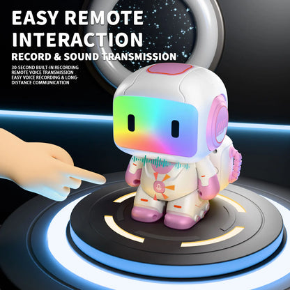 Intelligent remote control robot, interactive recording, lighting, music, dance toys, birthday gifts for boys and girls