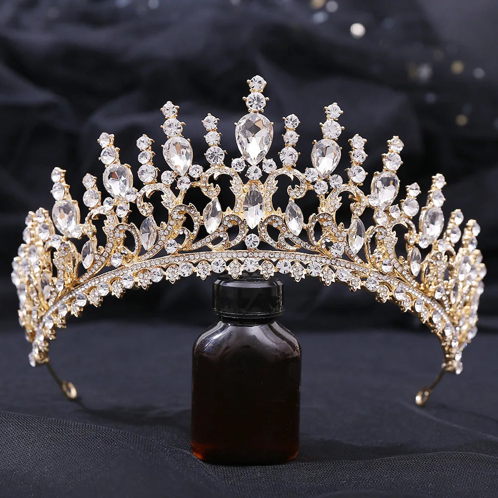 Bridal Luxury Crystal Tiara For Women
