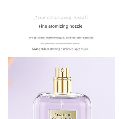 Viverol Women Long-Lasting Light Perfume Fresh Elegance Wisteria Flower Fragrance Gift Box