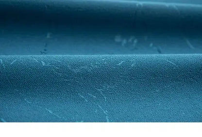 Customized Lightning Jacquard Thickened Chenille Blackout Curtains for Living Room Bedroom French Window