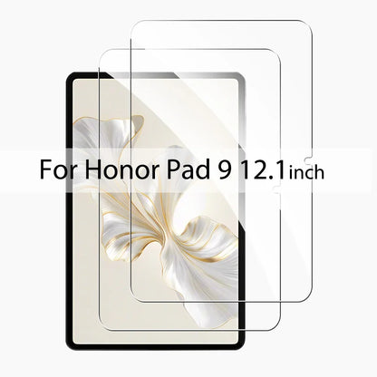 2PCS Tempered Glass Screen Protector for honor pad x9 x8 Pro Lite honor pad x9 9 8 7 6 x6 x7 Tablet Accessories Film