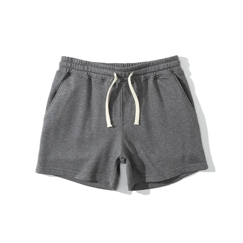 Cotton Running Shorts For Men Gym Fitness Home Casual Sport Underwear Yoga Workout Training Loose Boxers Super Short Pants Sweat
