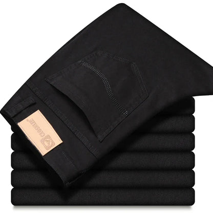 Fashion Straight Classic Fit Soft Male Jeans