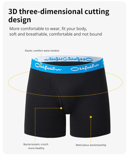 5/10 Pack Multi-size Men's Short Boxers Leisure Sports Elastic Waist