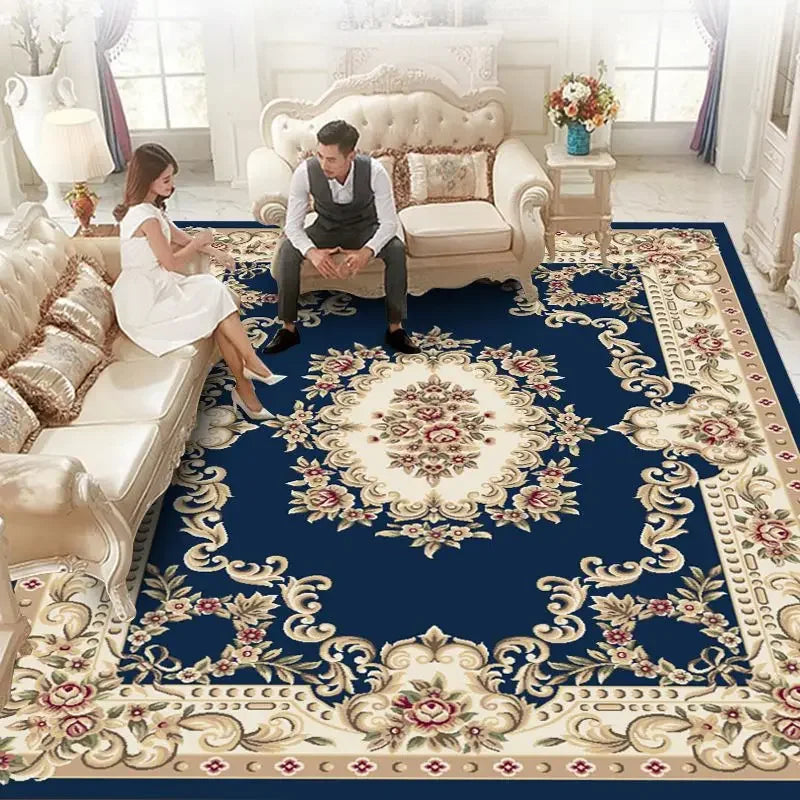 Luxury European Carpets for Living Room, Bedroom 200x300 Large Area Rugs Rug Washable