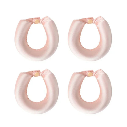 Heatless No Heat Hair Rollers Satin Curling Rod Soft Curlers Sleeping Flex Rods Styling Tools