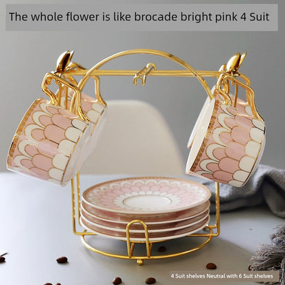 Luxury Gold Plated Ceramic Dinnerware