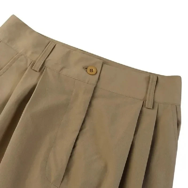 Women's Wide Leg Palazzo Pants Summer Printed Cropped Linen Comfy Baggy