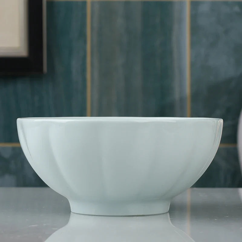 Large Size Cerc Bowl Set Creative Bowl Plate Combination Microwave Se Home Use Single 4 Pieces New 202 Dining Utensils