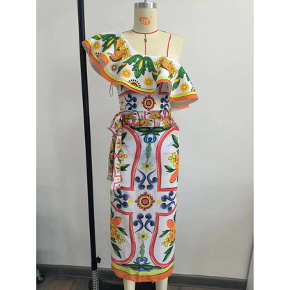 Women Swimwear 2PC Cover-up Swimsuit