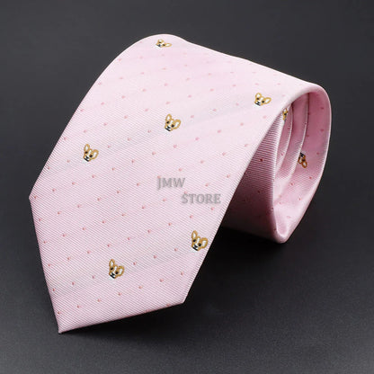 Elegant Men's Tie in Various Designs for Business or Wedding