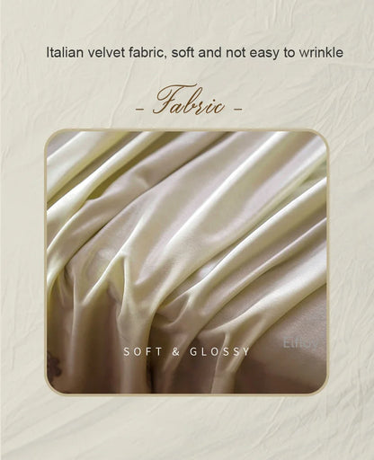 EIFLOY-Italian Velvet Tablecloth Rectangle, Luxury Lace Table Cover, Soft Dining Table Cloth, European, Party Table Decoration