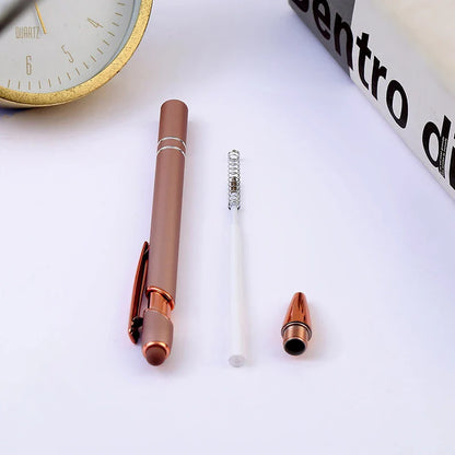 20Pcs Customized Logo Rose Gold Metal Ballpoint Pens Personalized Engraved Name Advertising Gifts Business Stationery Wholesale