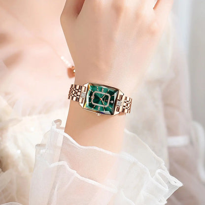POEDAGAR Luxury Woman Watch Waterproof Wristwatch Stainless Steel Quartz