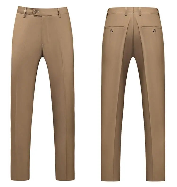 Men's Formal Dress Trousers, Asian Size Man Slacks
