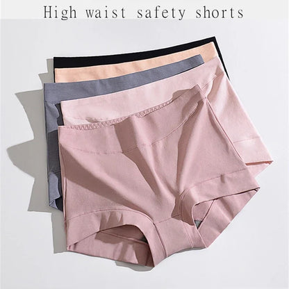 Seamless Shorts High-Rise Panties for Women