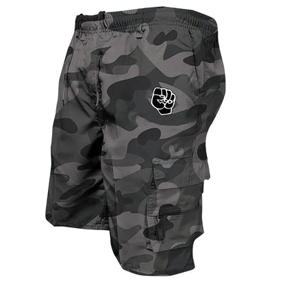 Summer Men's Cargo Shorts Bermuda Cotton Multi-pocket Casual Outdoor Short Pants