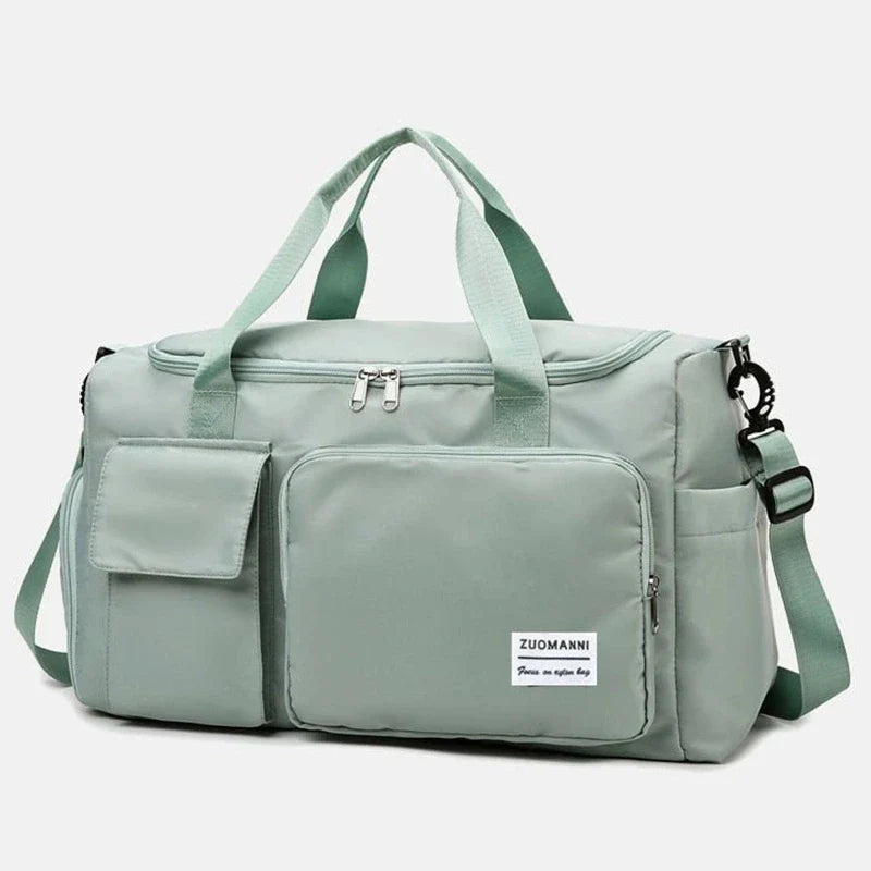 Carry On Travel Bag Large Capacity Bag with Compartment Sports Fitness Bags for Women