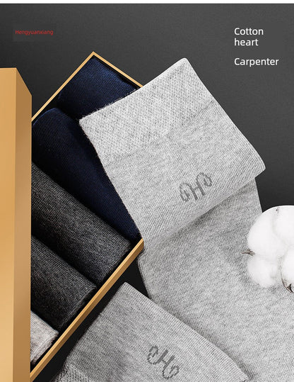 Pure Fresh Cotton Four Seasons Youth or Men's Socks