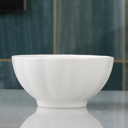 Large Size Cerc Bowl Set Creative Bowl Plate Combination Microwave Se Home Use Single 4 Pieces New 202 Dining Utensils