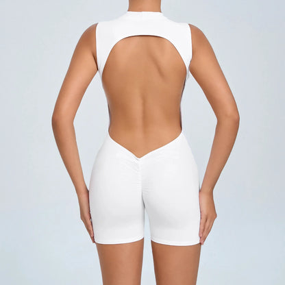 Women One-piece Sport Yoga Jumpsuit Workout Clothes