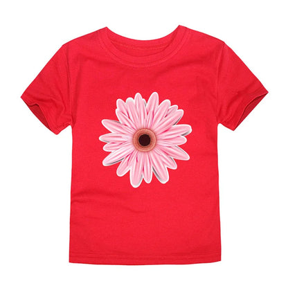 100% Cotton Toddler Girl T- Shirts