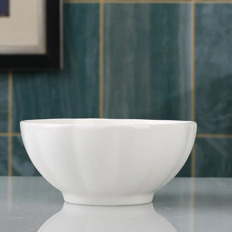 Large Size Cerc Bowl Set Creative Bowl Plate Combination Microwave Se Home Use Single 4 Pieces New 202 Dining Utensils