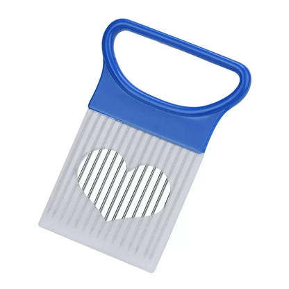Effortlessly Slice Onions Slicer Holder Kitchen Stainless Steel